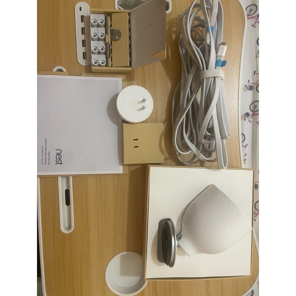 OPEN BOX Google Nest Cam IQ Outdoor Security Surveillance Camera NC4100US - Picture 3 of 7